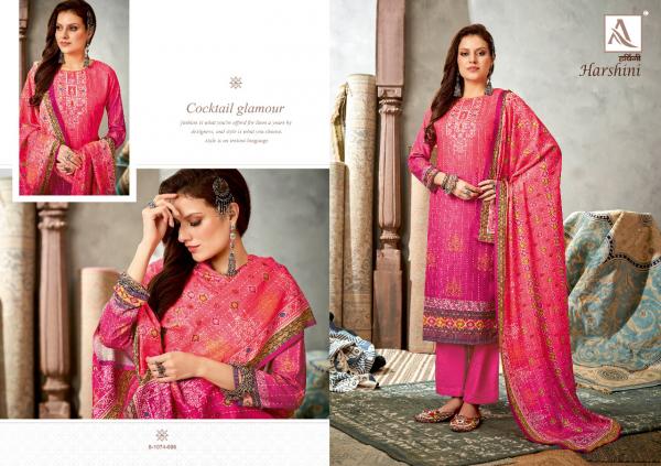 Alok Harshini Pashmina Designer Digital Print Dress Material